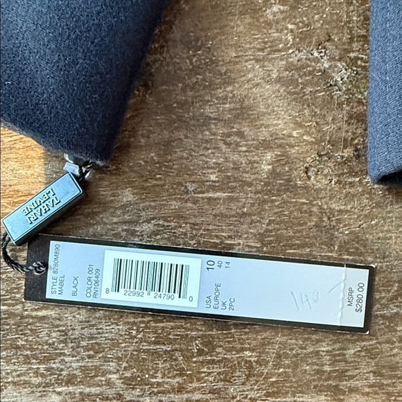 Tahari by Arthur S Levine Elegant Black Jacket, SZ 10 - Picture 3 of 6